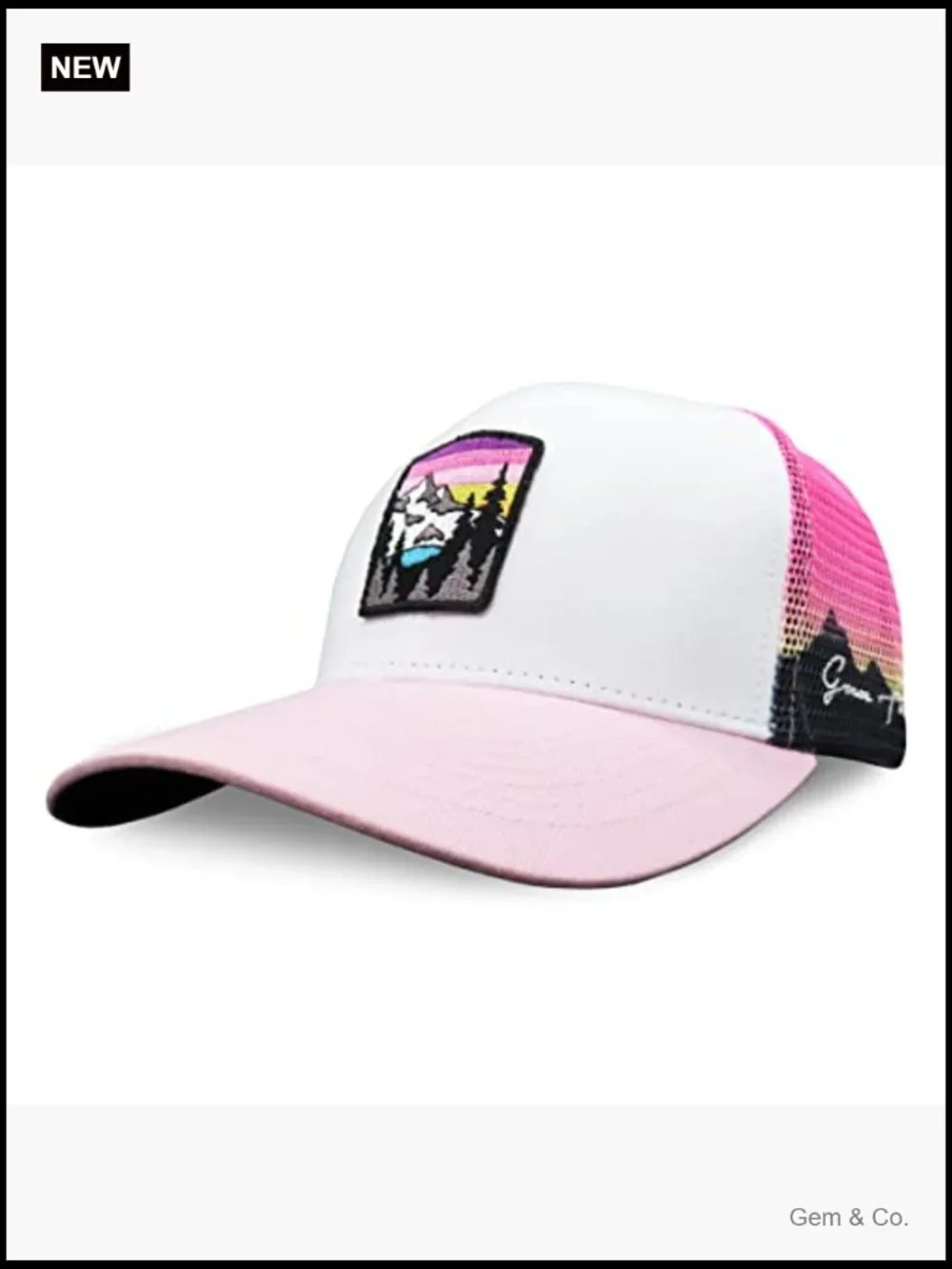 Women's Adjustable Trucker Snapback Baseball Cap Nylon Hat Summer
